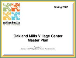 Oakland Mills Village Center Master Plan - Spring 2007 - Howard County