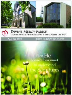 THIRD SUNDAY OF EASTER - April 18, 2021 - Divine Mercy