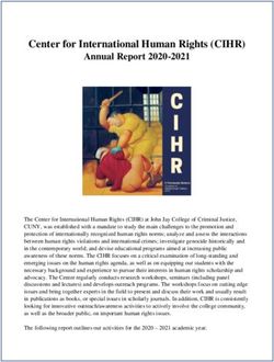 Center for International Human Rights (CIHR) - John Jay College of ...