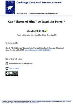 Can "Theory of Mind" be Taught in School?