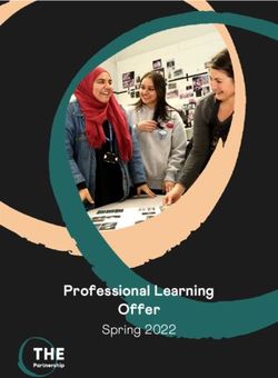 Professional Learning Offer - Spring 2022 - Tower Hamlets Education ...