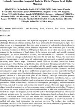 Its4land - Innovative Geospatial Tools for Fit-for-Purpose Land Rights Mapping