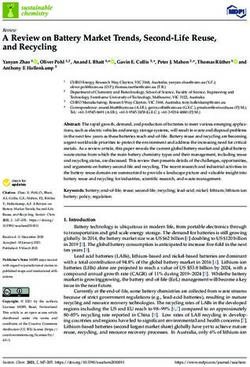 A Review on Battery Market Trends, Second-Life Reuse, and Recycling - MDPI