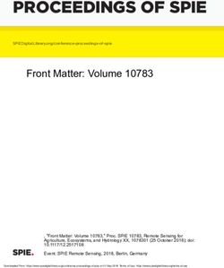 PROCEEDINGS OF SPIE Front Matter: Volume 10783