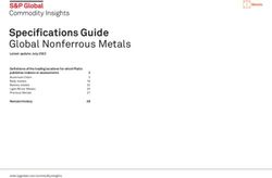 Specifications Guide Global Nonferrous Metals