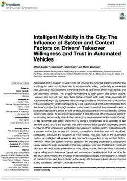 Intelligent Mobility in the City: The Influence of System and Context Factors on Drivers' Takeover Willingness and Trust in Automated Vehicles