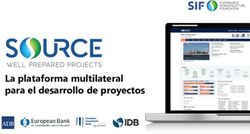 La plataforma multilateral para el desarrollo de proyectos - Cédric van Riel