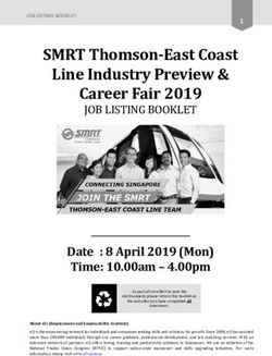 SMRT Thomson-East Coast Line Industry Preview & Career Fair 2019