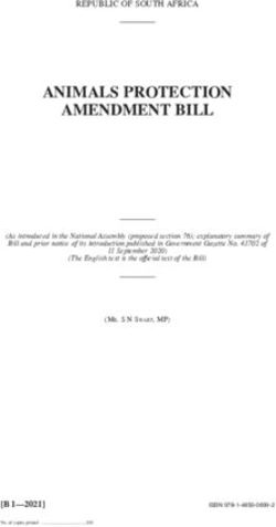 ANIMALS PROTECTION AMENDMENT BILL - South African ...