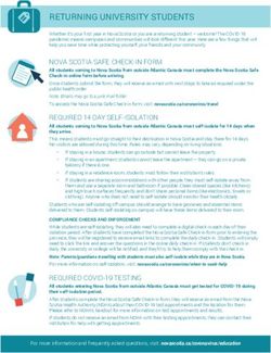 RETURNING UNIVERSITY STUDENTS