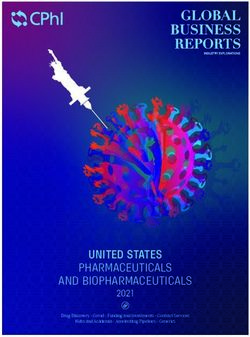 UNITED STATES PHARMACEUTICALS AND BIOPHARMACEUTICALS 2021