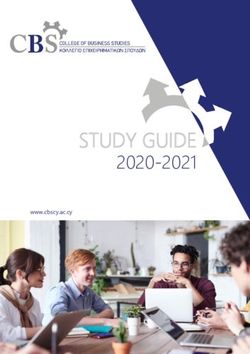 STUDY GUIDE 2020-2021 - www.cbscy.ac.cy - CBS Cyprus