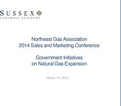 Northeast Gas Association 2014 Sales and Marketing Conference Government Initiatives on Natural Gas Expansion - March 14, 2014
