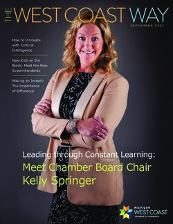 WEST COAST WAY - Kelly Springer Meet Chamber Board Chair Leading ...