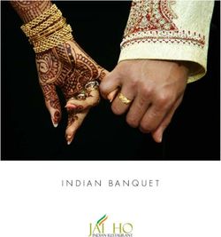 INDIAN BANQUET - Jai Ho Indian Restaurant