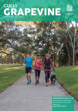 GRAPEVINE WINTER 2018 | EDITION 83 - SUBSCRIBE TO GULLY LIFE - Tea Tree Gully Council