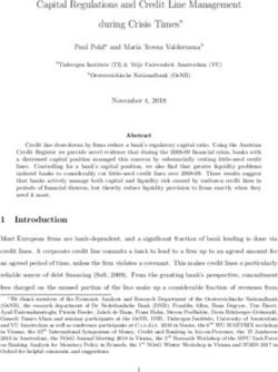 Capital Regulations and Credit Line Management during Crisis Times