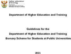 Department of Higher Education and Training Guidelines for the Department of Higher Education and Training Bursary Scheme for Students at Public ...