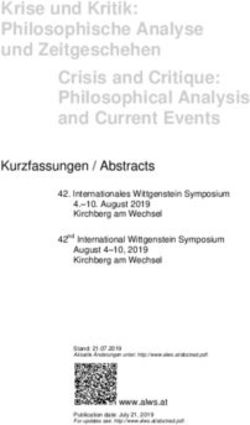 Krise und Kritik: Philosophische Analyse und Zeitgeschehen - Austrian Ludwig Wittgenstein Society