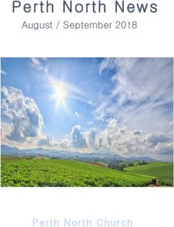 Perth North News August / September 2018 - Perth North Church