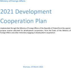 2021 Development Cooperation Plan - Gov.pl