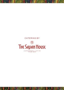 Catering by - The Sayan House