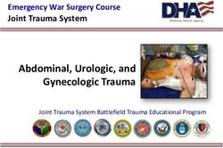Abdominal, Urologic, and Gynecologic Trauma - Joint Trauma System Emergency War Surgery Course - Joint Trauma ...
