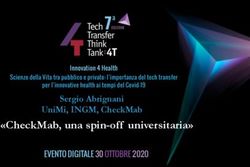 "CHECKMAB, UNA SPIN-OFF UNIVERSITARIA" - SERGIO ABRIGNANI UNIMI, INGM, CHECKMAB