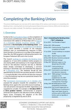 Completing the Banking Union - IN-DEPT ANALYSIS - European Parliament