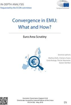 Convergence in EMU: What and How? - Europa EU