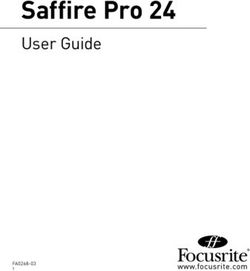 Saffire Pro 24 User Guide