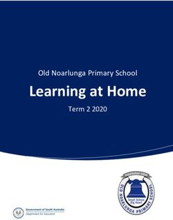Learning at Home Old Noarlunga Primary School Term 2 2020
