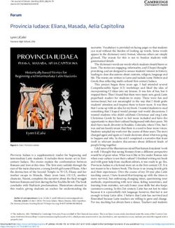 Provincia Iudaea: Eliana, Masada, Aelia Capitolina