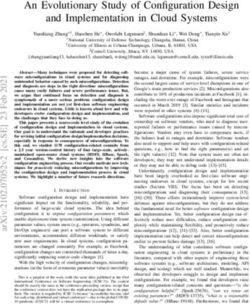 An Evolutionary Study of Configuration Design and Implementation in Cloud Systems - arXiv