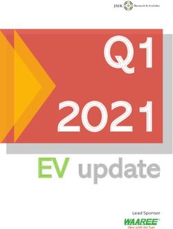 Q1 2021 EV update Lead Sponsor - JMK Research