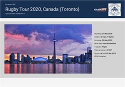 Rugby Tour 2020, Canada (Toronto) - Somerton RFC