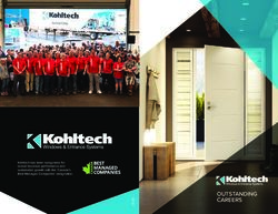 OUTSTANDING Kohltech has been recognized for overall business performance and sustainable growth with the 'Canada's Best Managed Companies' ...
