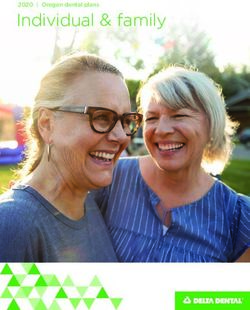 Individual & family - Individual & family Dental plans Oregon 2020 - Moda Health