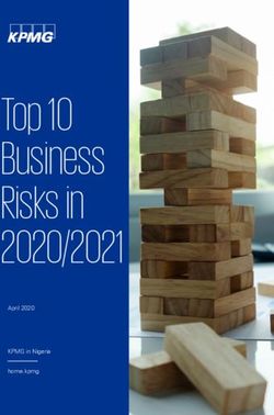 Top 10 Business Risks in 2020/2021 - April 2020 KPMG in Nigeria home.kpmg - assets.kpmg