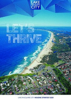 LET'S THRIVE - LAKE MACQUARIE CITY HOUSING STRATEGY 2020