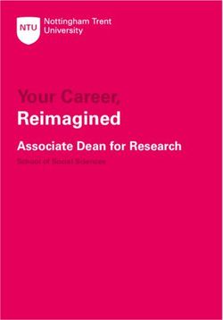 Your Career, Reimagined - Associate Dean for Research School of Social Sciences - Anderson Quigley
