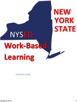 STATE NEW YORK Work-Bas - New York State Education ...
