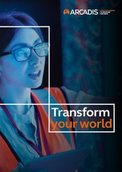Transform your world - Arcadis