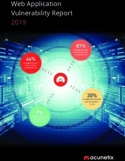 WEB APPLICATION VULNERABILITY REPORT 2019 - 87% - HUBSPOT