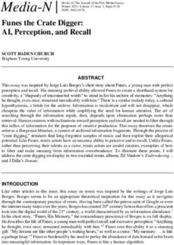 Funes the Crate Digger: AI, Perception, and Recall