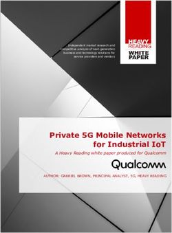 PRIVATE 5G MOBILE NETWORKS FOR INDUSTRIAL IOT - QUALCOMM