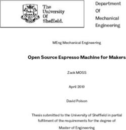 Open Source Espresso Machine for Makers - Department Of Mechanical Engineering