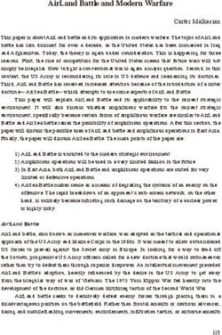 AirLand Battle and Modern Warfare