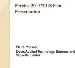 Perkins 2017/2018 Flex Presentation - Máire Morinec Dean, Applied Technology, Business and Vacaville Center - Solano Community ...