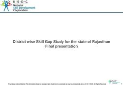 District wise Skill Gap Study for the state of Rajasthan Final presentation - NSDC